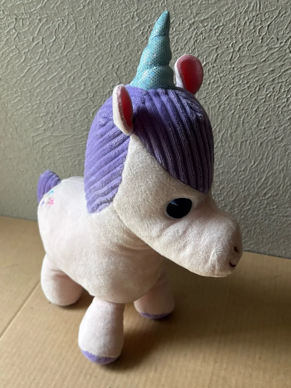 Kohl’s Care Purple Pink Unicorn Plush Toy soft